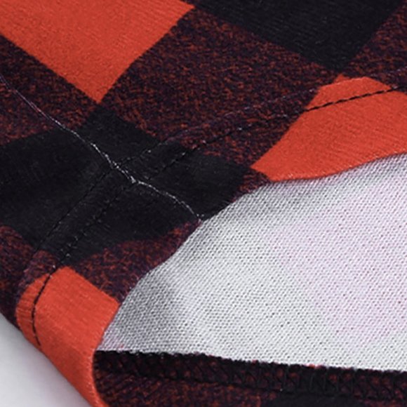 Christmas holiday Buffalo Check Merry Everything Happy Always Long Sleeve Shirt - Picture 11 of 13